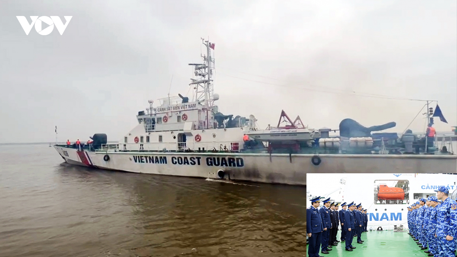 Coast Guard vessels set sail to safeguard seas during Lunar New Year